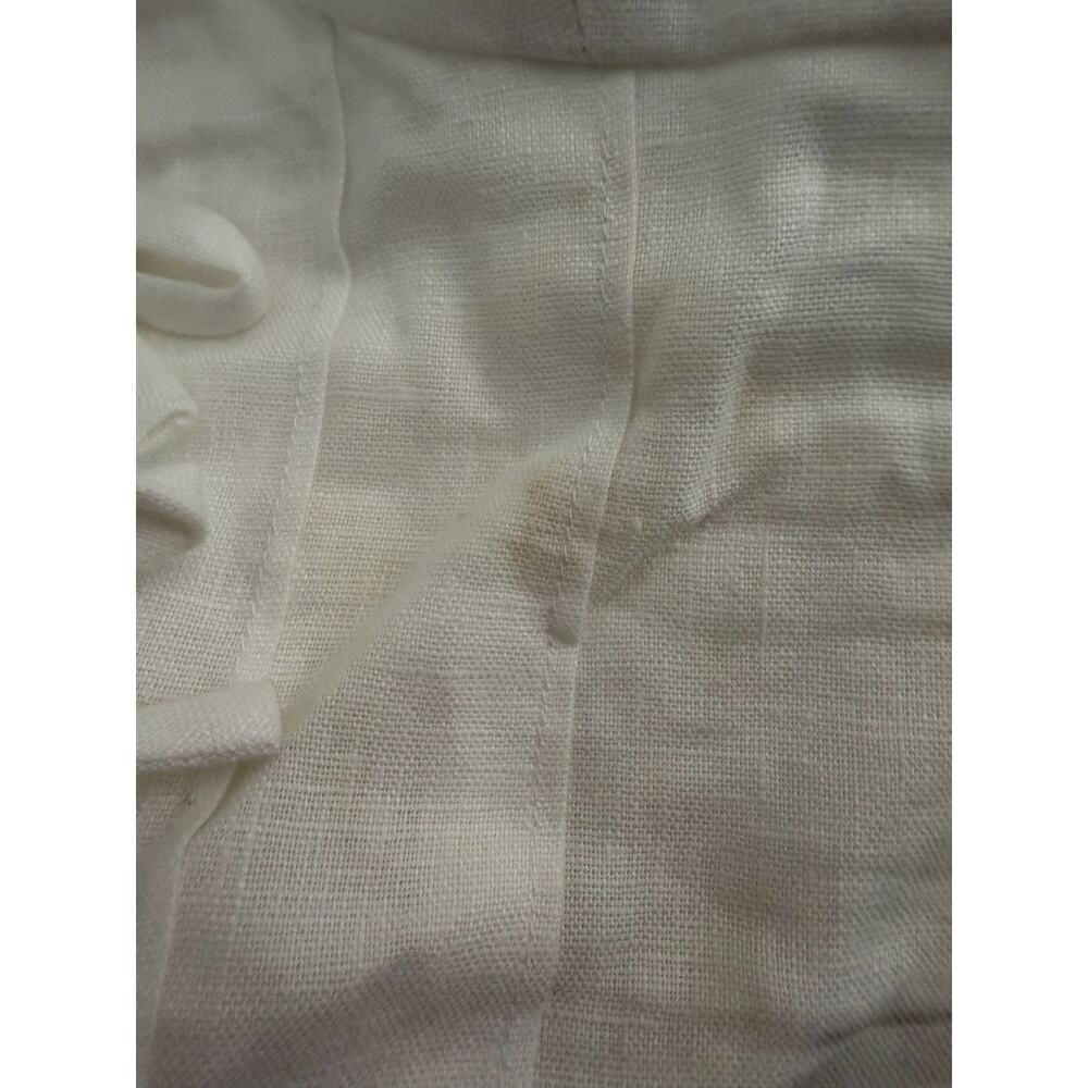 New $123 O.P.T Giogia linen bow top sz 4 white - Picture 6 of 10